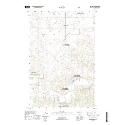 2020 Map of Red Wing Creek, 2020 Print