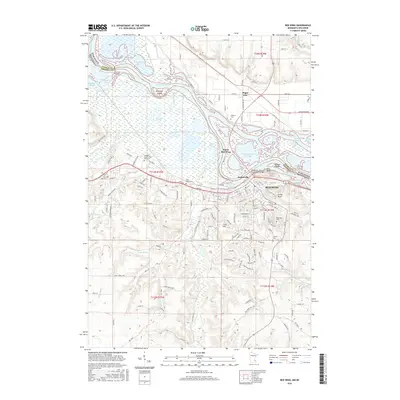 2016 Map of Red Wing, 2016 Print