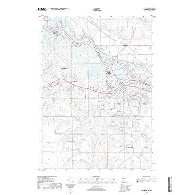 2019 Map of Red Wing, 2019 Print