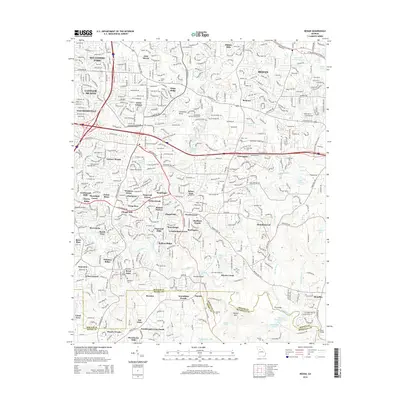 2014 Map of Redan, 2014 Print