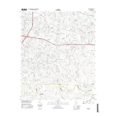 2017 Map of Redan, 2017 Print