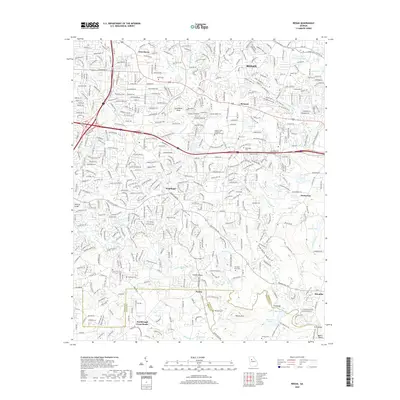 2020 Map of Redan, 2020 Print