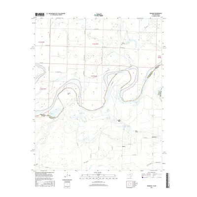 2016 Map of Redbank, 2016 Print