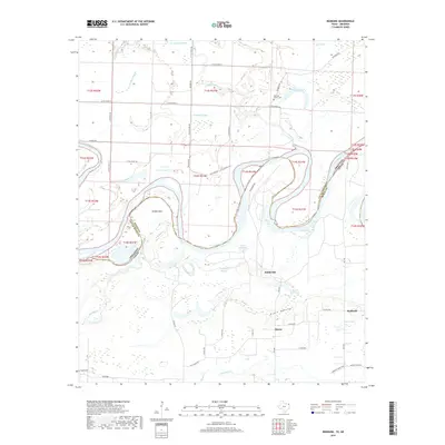 2019 Map of Redbank, 2019 Print