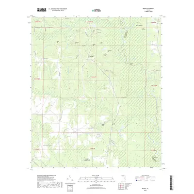 2018 Map of Redbay, 2018 Print