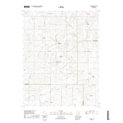 2017 Map of Redbird, 2017 Print