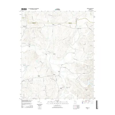 2014 Map of Redbud, 2014 Print