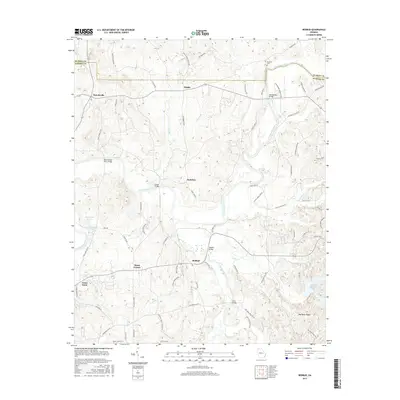2017 Map of Redbud, 2017 Print