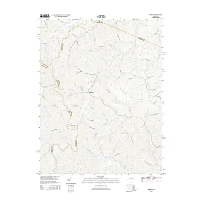2014 Map of Redbush, 2014 Print
