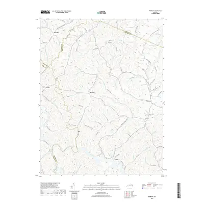 2019 Map of Redbush, 2019 Print