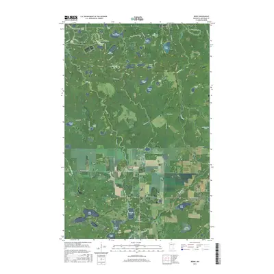 2016 Map of Redby, 2016 Print