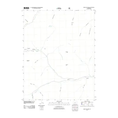 2011 Map of Redcloud Peak, 2011 Print