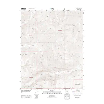 2013 Map of Redcloud Peak, 2013 Print