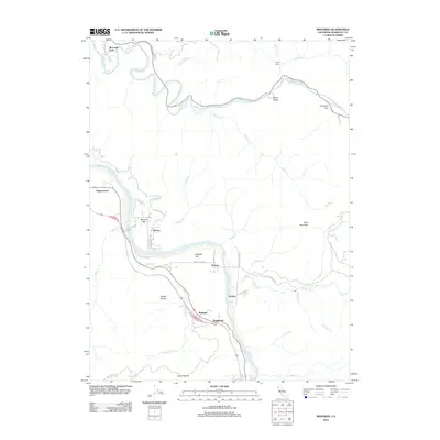 2012 Map of Redcrest, 2012 Print