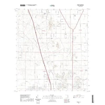 2021 Map of Reddick, 2021 Print