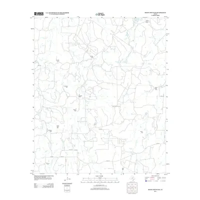 2012 Map of Reddy Mountain, 2012 Print