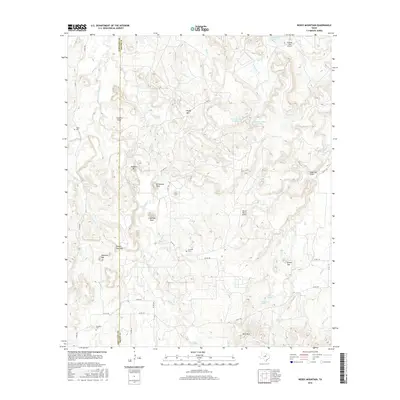 2016 Map of Reddy Mountain, 2016 Print