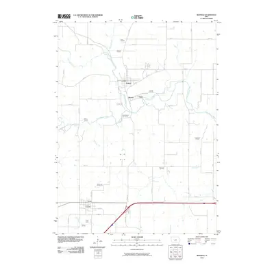 2010 Map of Redfield, 2010 Print