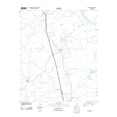 2011 Map of Redfield, 2011 Print