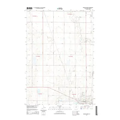 2015 Map of Redfield North, 2015 Print
