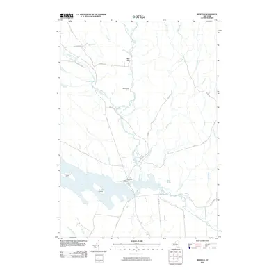 2010 Map of Redfield, 2010 Print