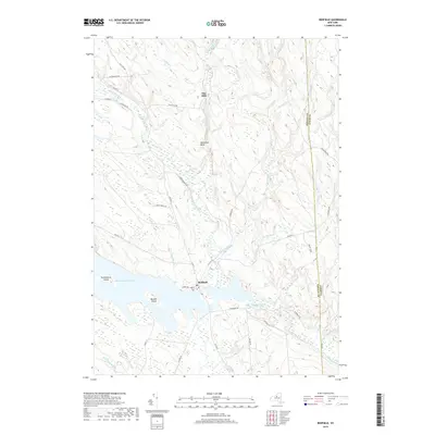 2019 Map of Redfield, 2019 Print