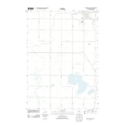 2012 Map of Redfield South, 2012 Print
