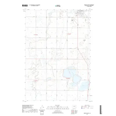 2017 Map of Redfield South, 2017 Print