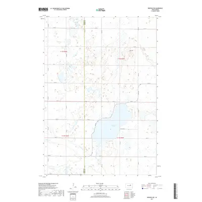 2017 Map of Redfield SW, 2017 Print