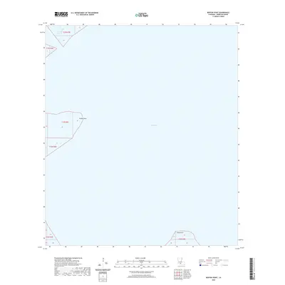 2020 Map of Redfish Point, 2020 Print