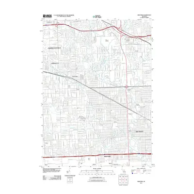 2011 Map of Redford, 2011 Print