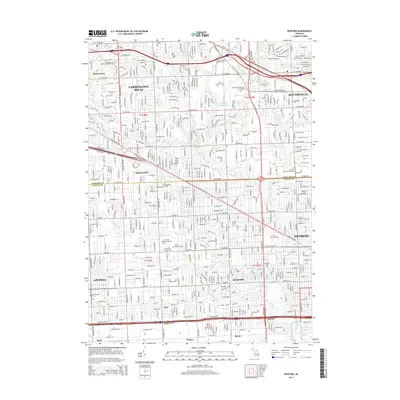 2014 Map of Redford, 2014 Print