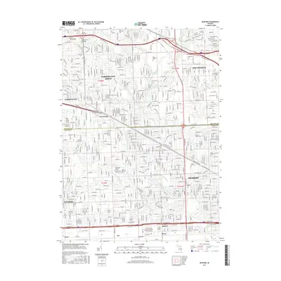 2017 Map of Redford, 2017 Print