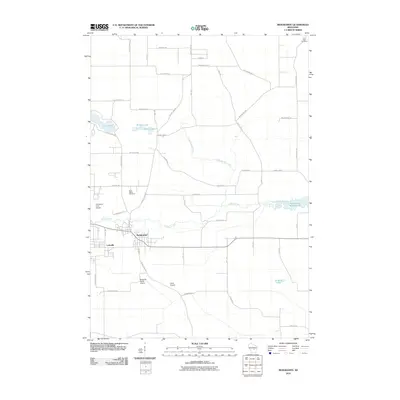 2010 Map of Redgranite, 2010 Print