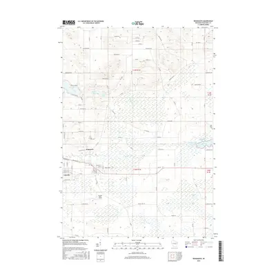 2015 Map of Redgranite, 2015 Print