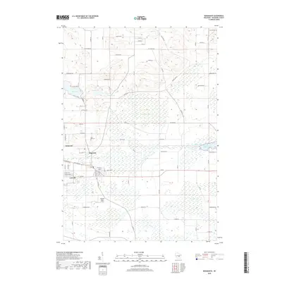 2018 Map of Redgranite, 2018 Print