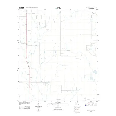 2012 Map of Redhead Branch, 2012 Print