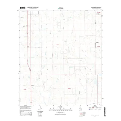 2015 Map of Redhead Branch, 2015 Print