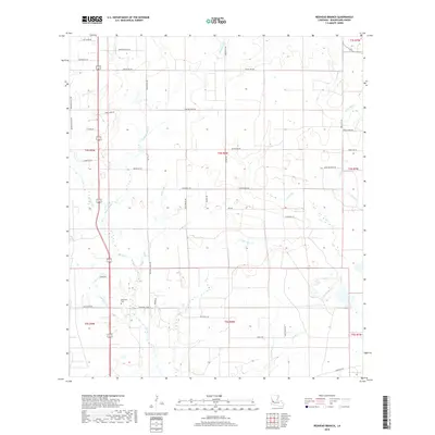 2018 Map of Redhead Branch, 2018 Print