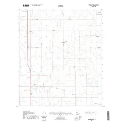 2020 Map of Redhead Branch, 2020 Print