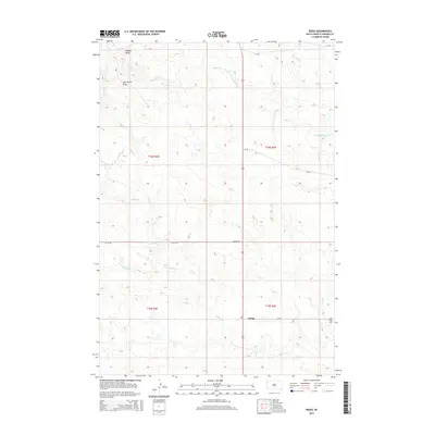 2015 Map of Redig, 2015 Print