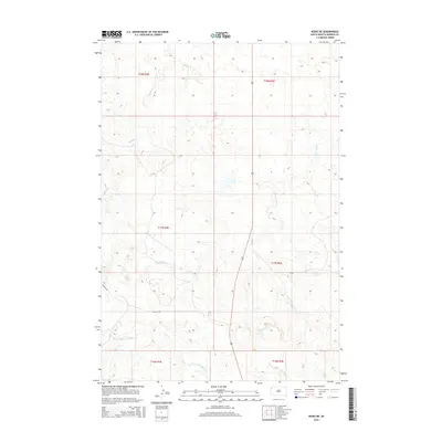 2015 Map of Redig NE, 2015 Print