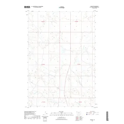 2017 Map of Redig NE, 2017 Print