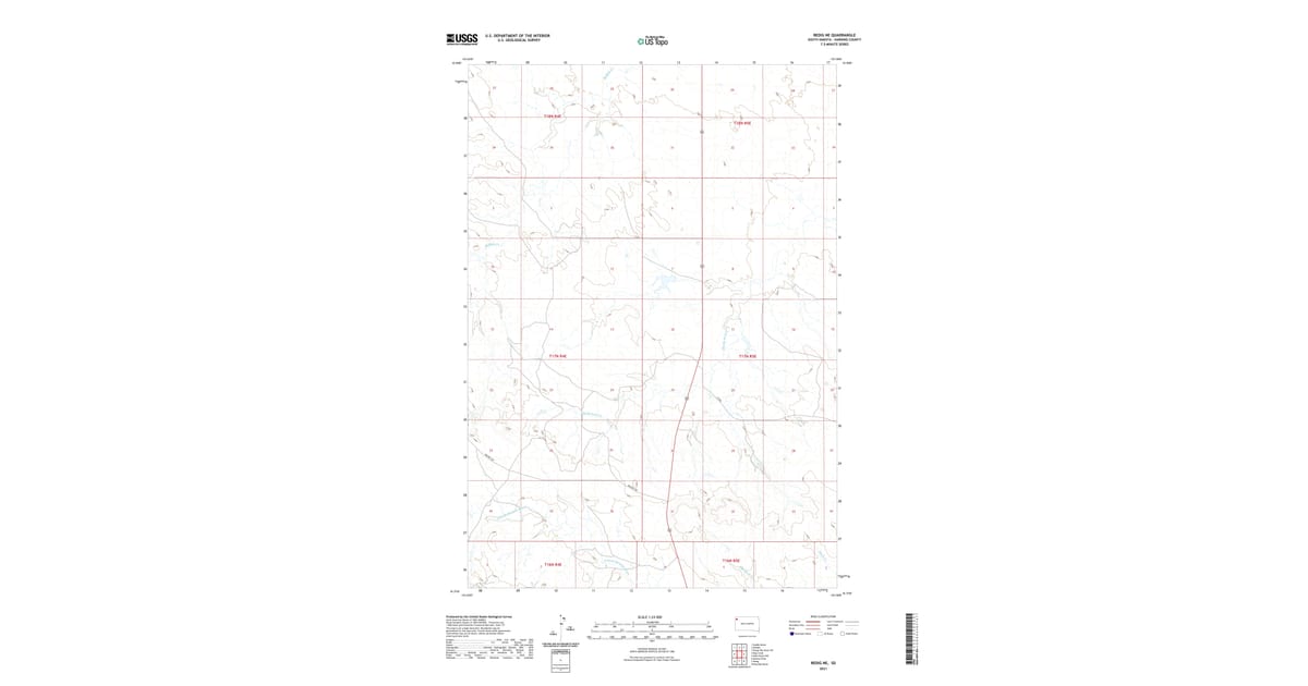 Harding Nebraska Map 2021 Map of Redig NE, Harding County, SD — High-Res | Pastmaps
