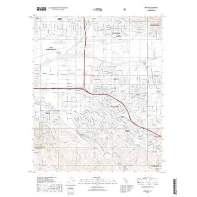 2018 Map of Redlands, 2018 Print
