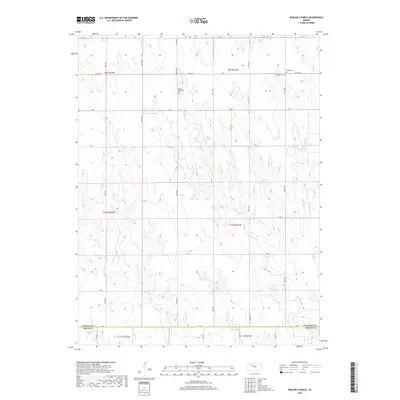 2018 Map of Redline Church, 2018 Print