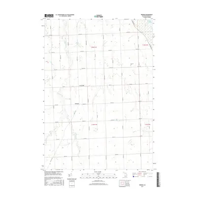 2017 Map of Redman, 2017 Print
