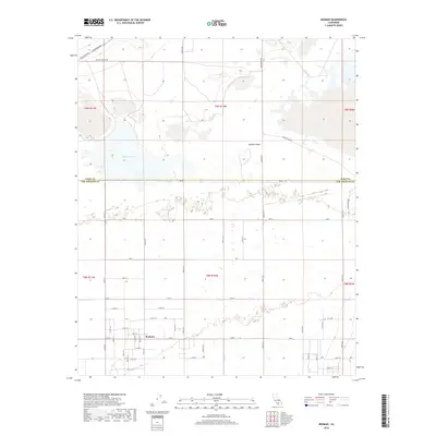 2018 Map of Redman, 2018 Print