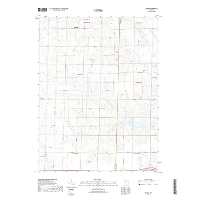 2017 Map of Redman, 2017 Print