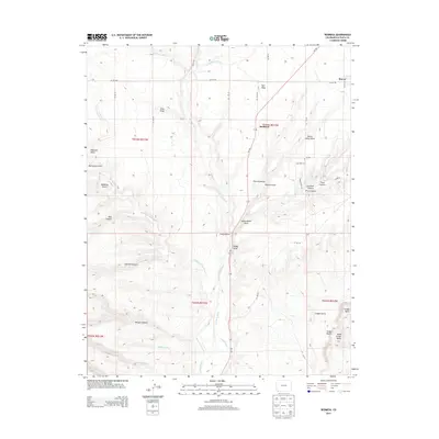 2013 Map of Redmesa, 2013 Print